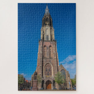 Delft Nieuwe Kerk, Nederland Legpuzzel