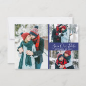 Delfts Blauw | Delft Blue Save The Date Foto's Kaart (Voorkant)