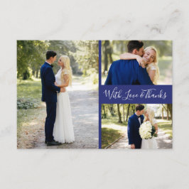 Delfts Blauw | Delfts Blauw Dank u Foto's Collage Bedankkaart