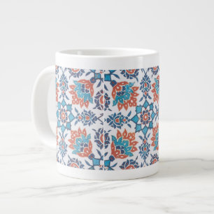 Delfts Blauw Rode Korenbloem Kunst Jumbo Mok