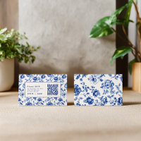 Delfts Blauwe Bloemen RSVP met qr-code
