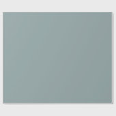 Delfts Blauwe Effen Kleur Cadeaupapier (Vlak)