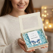 Delfts Blauwe Tulp, custom save the date Magneet