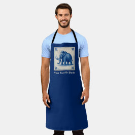 Delfts wollige mammoet schort