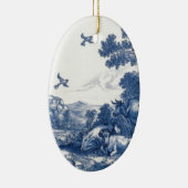 Delftware Keramisch Ornament (Rechts)