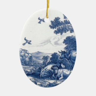 Delftware Keramisch Ornament