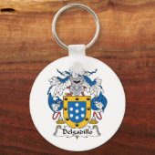 Delgadillo Family Crest Sleutelhanger (Voorkant)