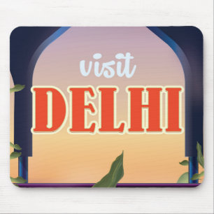 Delhi antieke reisprint. muismat