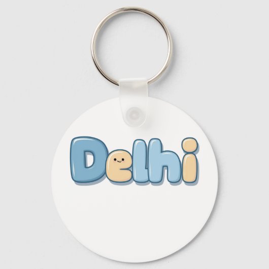 Delhi dilli sleutelhanger (Voorkant)