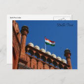 delhi fort top briefkaart (Voorkant / Achterkant)