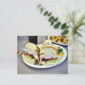 Deli Sandwiches Briefkaart (Staand voorkant)