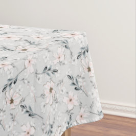 Delicaat bloemmotief. tafelkleed