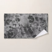Delicado de marbre gris noir #1 #mur #décoration # (Serviette à main)