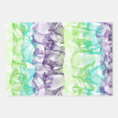 Délicat arc-en-ciel couleurs feuilles papier d'emb (Devant 2)