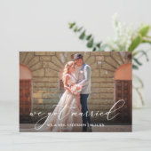 Délicat Calligraphie Nous Avons Une Carte De Maria (Debout devant)