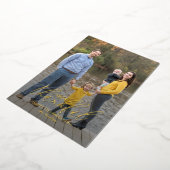 Délicat Carte photo Foil Thanksgiving (Rotation)