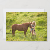 Délicat Faire-part de graduation en photo florale (Dos)