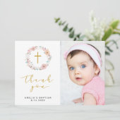 Délicat Merci floral et coton (Debout devant)