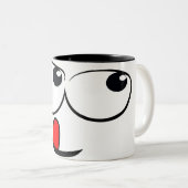 Délicat mug emoj (Devant droit)