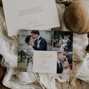 Délicat or et crème 4 Merci Modèle photo