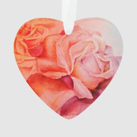 DÉLICAT ROSE VALENTINE ORNAMENT (dos)