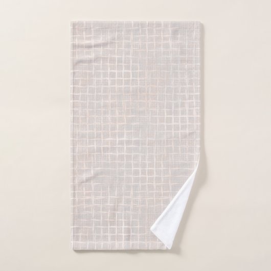 Délicat texturé crémeux. (Serviette à main)