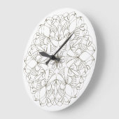 Delicate Arabesque Grote Klok (Hoek)