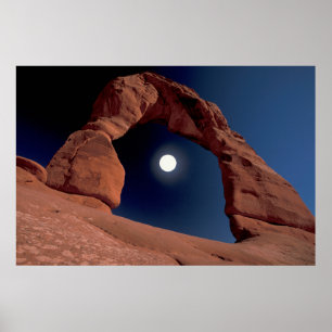 Delicate Arch Arches National Park Utah Poster