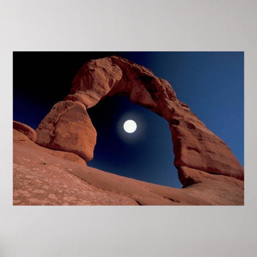 Delicate Arch | Arches National Park Utah Poster (Voorkant)