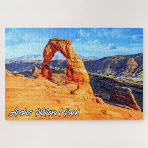 Delicate Arch, Arches National Park, Verenigde Sta Legpuzzel
