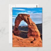 Delicate Arch Briefkaart (Voorkant / Achterkant)