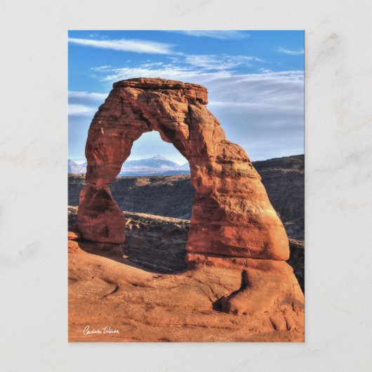 Delicate Arch Briefkaart (Voorkant)
