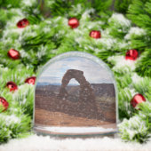 Delicate Arch I at Arches National Park Sneeuwbol (Kerstmis)