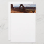 Delicate Arch I in Arches National Park Briefpapier (Voorkant / Achterkant)