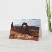 Delicate Arch I in Arches National Park Dank u Bedankkaart (Voorkant)