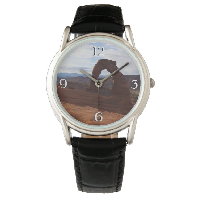 Delicate Arch I in Arches National Park Horloge (Voorkant)