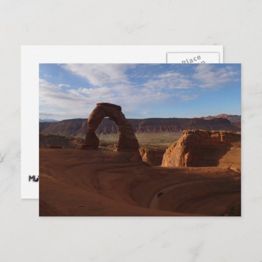 Delicate Arch II in Arches National Park Briefkaart (Voorkant / Achterkant)