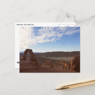 Delicate Arch III in Arches National Park Briefkaart