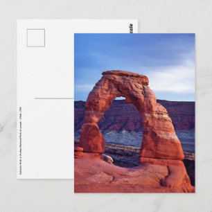 Delicate Arch in Arches National Park - Utah, VS Briefkaart