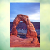 Delicate Arch in Arches National Park - Utah, VS Raamsticker (Vel 3)