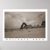 Delicate Arch Poster (Voorkant)