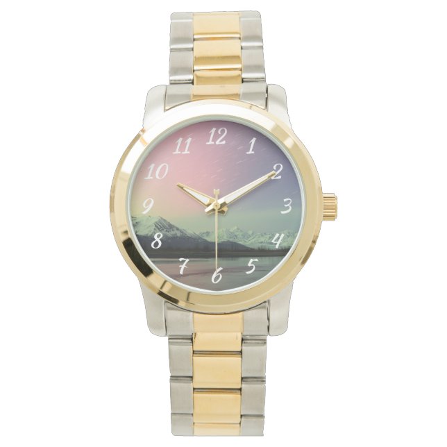 Delicate Aurora Horloge (Voorkant)
