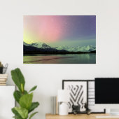 Delicate Aurora Poster (Thuiskantoor)