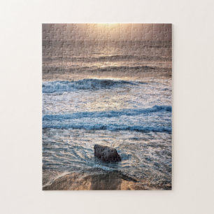 Delicate Beach Sunset Legpuzzel