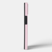 Delicate Blush Roze & Vrouwen Gezicht Omtrek Monog Case-Mate iPhone Case (Achterkant / Rechts)