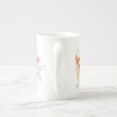 Delicate Bone China CORGI Mama Verjaardag Mok (Achterkant)