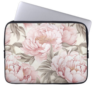 Delicate Bord Roze Pioenzak Elektronica Laptop Sleeve