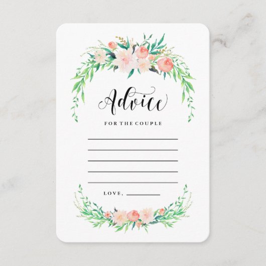 Delicate Bouquet Advice-kaarten Advieskaart (Voorkant)