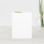 Delicate Calligraphy Wedding 2 foto overlay opmerk Bedankkaart (Achterkant)