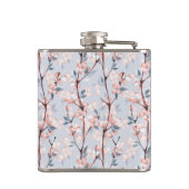 Delicate Cherry Blossom Pattern Heupfles (Achterkant)